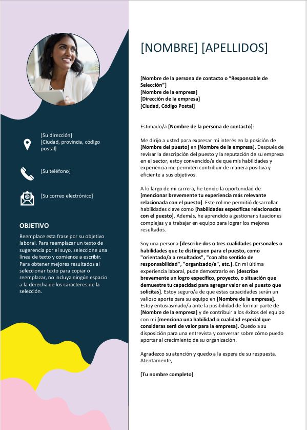 carta de motivación laboral
